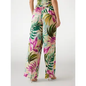 Pantalón de chándal mujer Guess Ines Wide Leg image-2