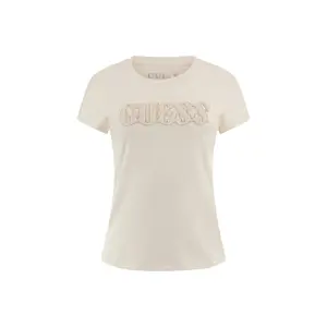 T-shirt logo en cheveux de poney femme Guess R5 image-0