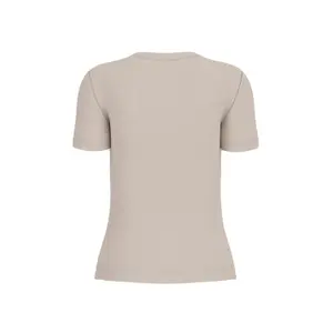 Camiseta de mujer con cuello de pico Guess Light Basic image-3