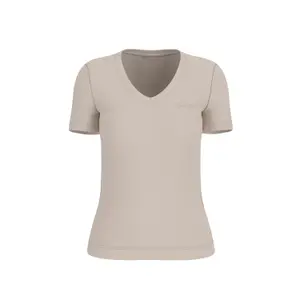 Camiseta de mujer con cuello de pico Guess Light Basic image-1