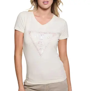 Camiseta de mujer Guess Python Triangle image-0