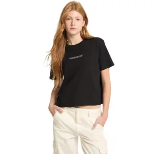 Camiseta de mujer Guess GJ Boxy Embro Logo image-0