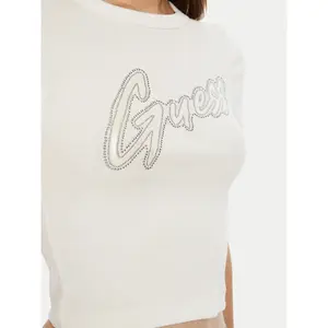 Women's T-shirt Guess Rib image-4