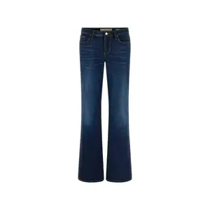Calças jeans de cintura baixa ajustadas para mulher Guess image-0