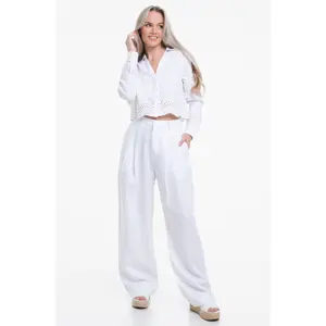 Women's Trousers Guess Jenny Linen image-2