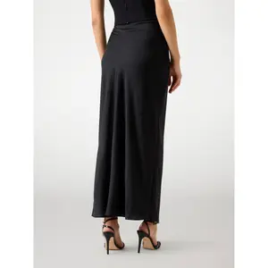 Lång satin kjol dam Guess Sibilla image-2