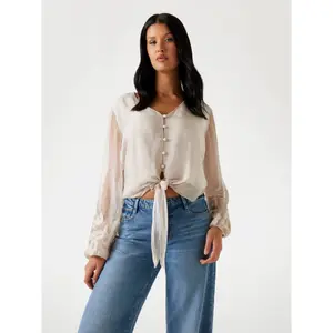 Long sleeve blouse for women Guess Camilla Garment image-1