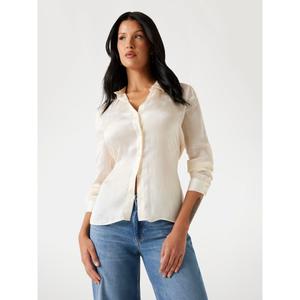 Camisa de manga larga con logo mujer Guess Marthe image-1