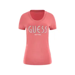 T-shirt de mulher Guess Logo image-0
