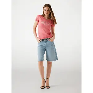 T-shirt de mulher Guess Logo image-2