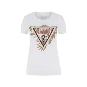 Camiseta estampada de mujer Guess Triangle Palm image-0