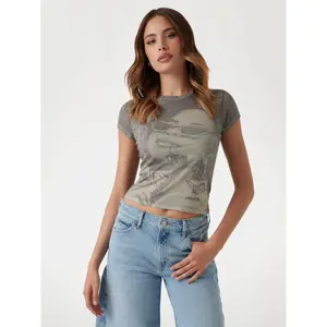 Women's T-shirt Guess Summer Vibes R5 image-1