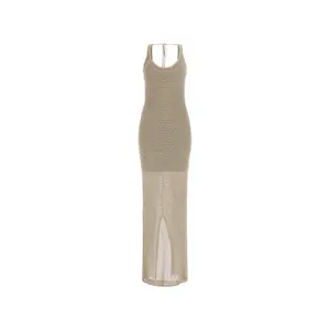 Vestido de manga comprida feminino Guess DBL Scoop image-0