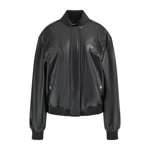 Women's PU Bomber Guess Damienne Embro