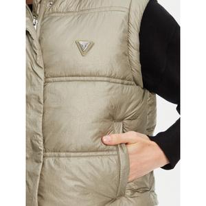 Sleeveless cropped puffer jacket for women Guess Ernestine image-5