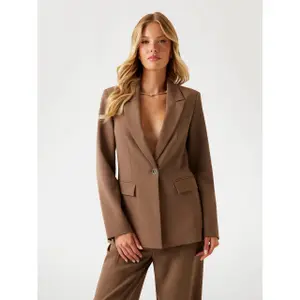 Kavaj enkel knappning dam Guess Dorothee image-1