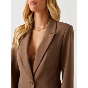 Kavaj enkel knappning dam Guess Dorothee image-3