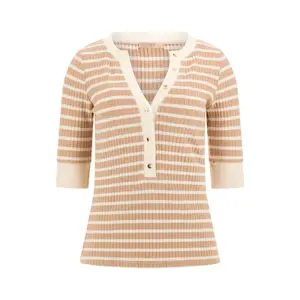 Damska koszulka w paski Guess Serafino image-0