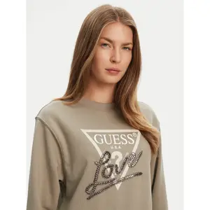 Sweatshirt woman Guess Studded Love image-3