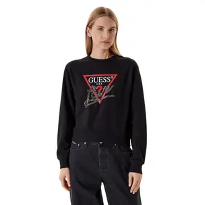 Sweatshirt woman Guess Studded Love