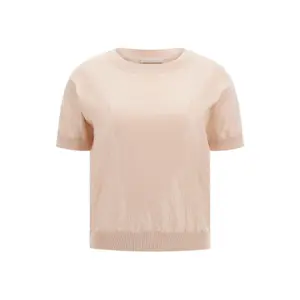 Rundhalsausschnitt T-Shirt mit kurzen Ärmeln für Damen Guess Juniper Sequins image-0
