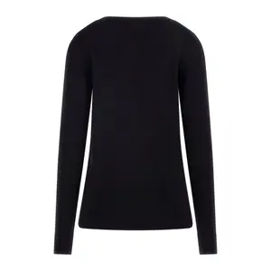 Jersey de mujer con cuello de pico Guess Kenzie Logo image-1