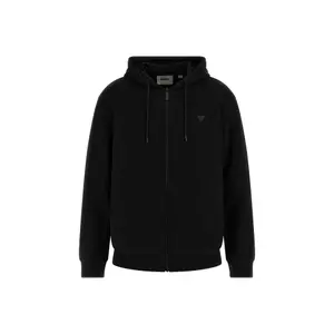 Sweatshirt med hætte og lynlås Guess Aldwin