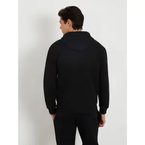 Sweatshirt med hætte og lynlås Guess Aldwin image-3