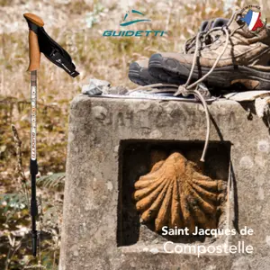 Bastón de senderismo Guidetti St Jacques de Compostelle image-3