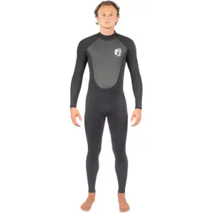 Kombinezon pełny z długim rękawem GUL G-Force Flatlock 3 Back-Zip