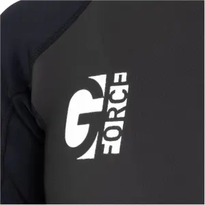 Heltäckande jumpsuit med långa ärmar dam GUL G-Force 3 Back-Zip image-3