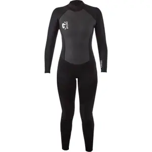 Long Sleeve Full Suit Girl GUL G-Force Flatlock 3 Back-Zip image-0