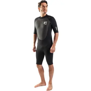 Kort jumpsuit GUL 3 G-Force Back-Zip