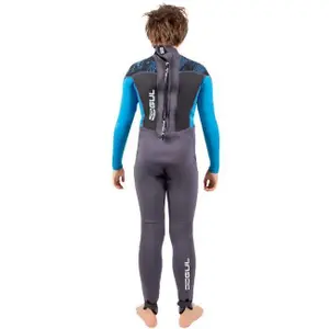 Combinaison intégrale manches longues enfant GUL Response Flatlock 3/2 Back-Zip image-1