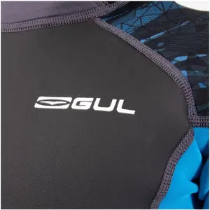 Combinaison intégrale manches longues enfant GUL Response Flatlock 3/2 Back-Zip image-2