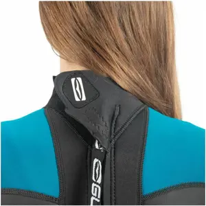 Combinaison intégrale manches longues enfant GUL Response Flatlock 3/2 Back-Zip image-3