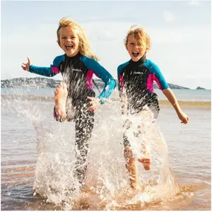 Combinaison intégrale manches longues enfant GUL Response Flatlock 3/2 Back-Zip image-2