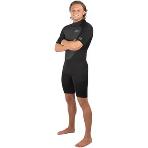 Våtdräkt Surf Shorty GUL 3/2 mm Response Back-Zip image-2