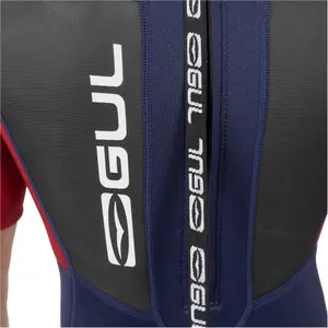 Våtdräkt Surf Shorty GUL 3/2 mm Response Back-Zip image-4