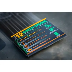 Συσκευασία με 6 αγκιστράκια Guru Match Special Rig image-2