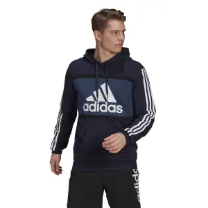 Felpa con cappuccio adidas Essentials Logo Colorblock image-2