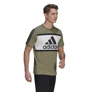 T-shirt adidas Essentials Logo Colorblock image-3
