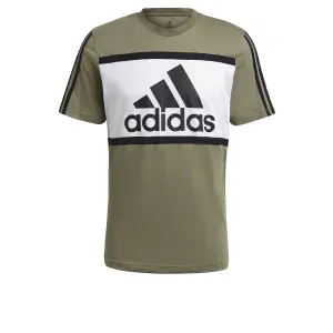 Camiseta adidas Essentials Logo Colorblock image-0
