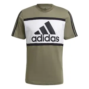 Camiseta adidas Essentials Logo Colorblock image-1