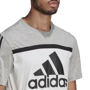 Camiseta adidas Essentials Logo Colorblock image-6