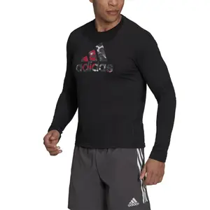 Camiseta de manga larga adidas Fast Graphic image-4