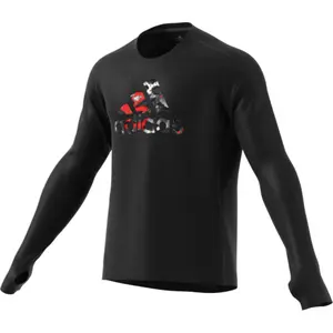 Camiseta de manga larga adidas Fast Graphic image-3