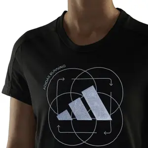 Camiseta de mujer adidas Run Logo image-5
