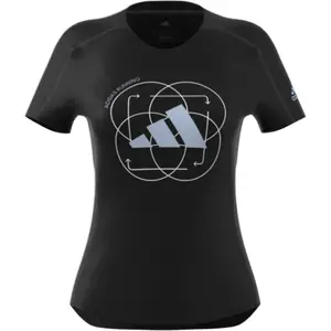 Camiseta de mujer adidas Run Logo image-3