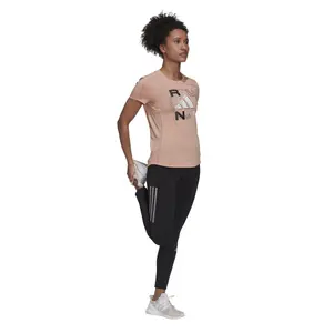 Women's T-shirt adidas Run Logo image-1